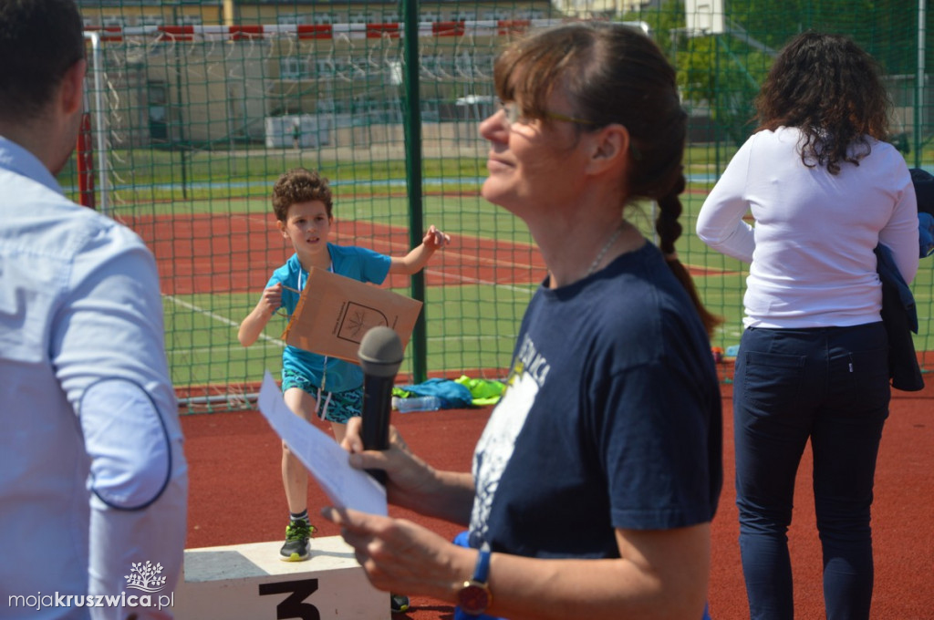 Otwarte Mistrzostwa Kruszwicy dzieci w lekkiej atletyce.