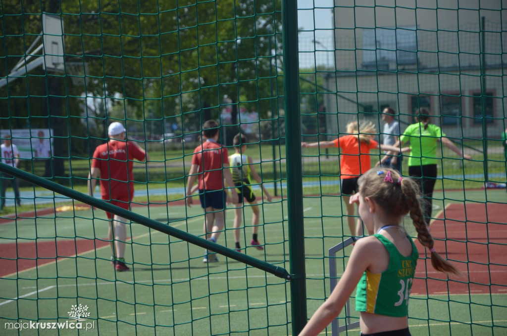 Otwarte Mistrzostwa Kruszwicy dzieci w lekkiej atletyce.