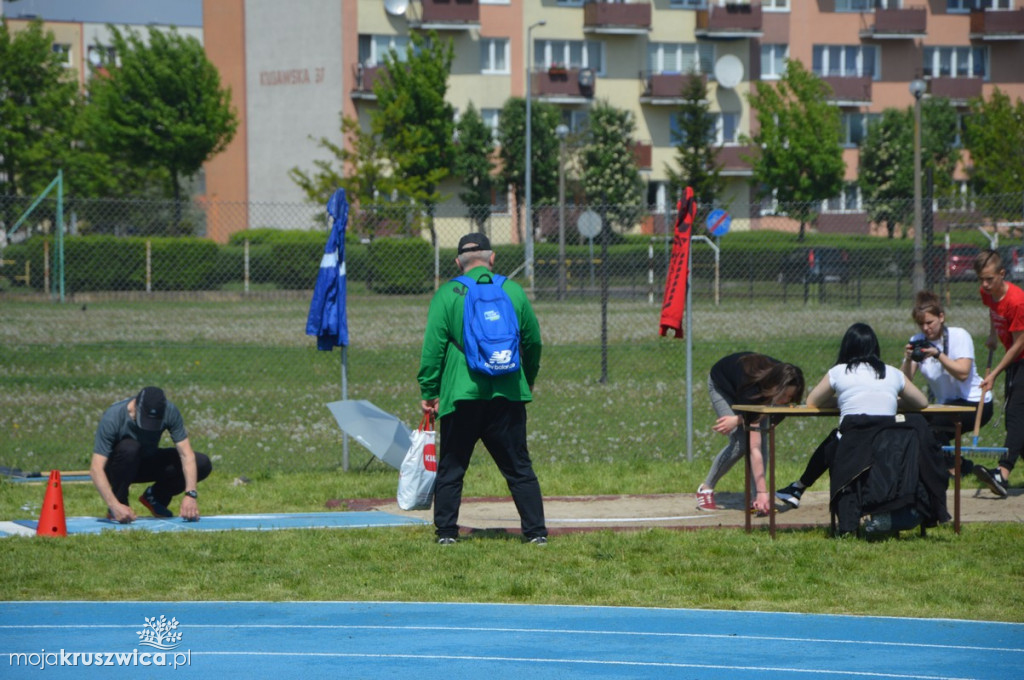Otwarte Mistrzostwa Kruszwicy dzieci w lekkiej atletyce.