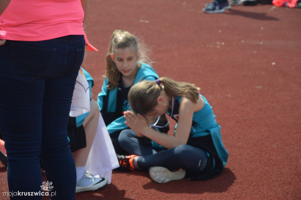 Otwarte Mistrzostwa Kruszwicy dzieci w lekkiej atletyce.