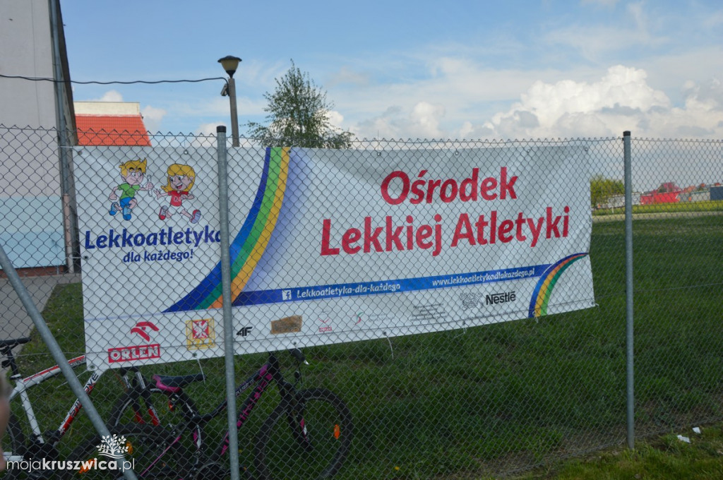 Otwarte Mistrzostwa Kruszwicy dzieci w lekkiej atletyce.
