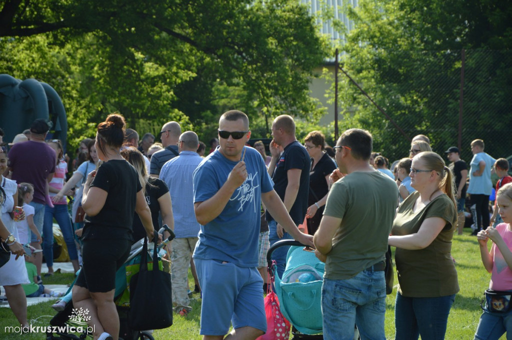 Dzień dziecka przy kruszwickim stadionie