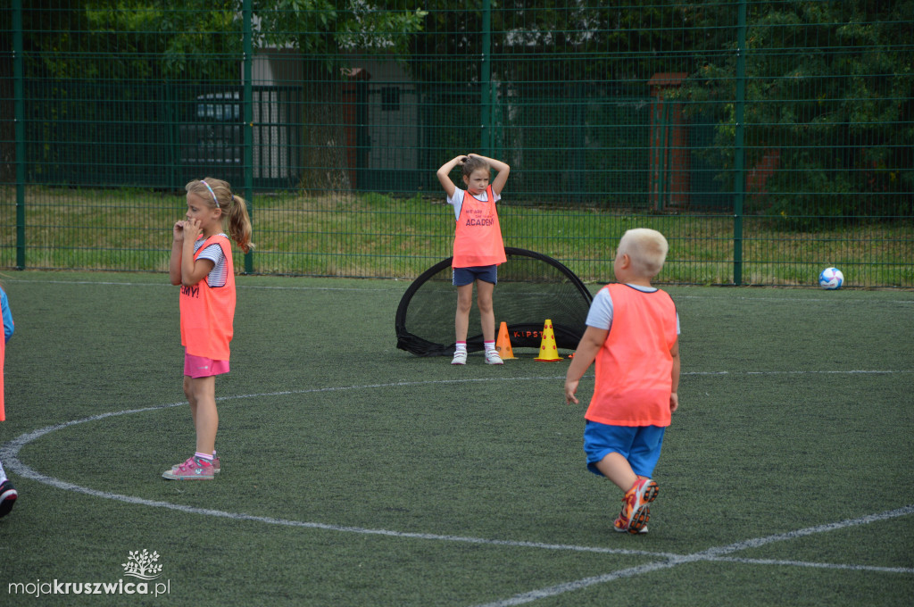 Football Academy Kruszwica trening w lipcu
