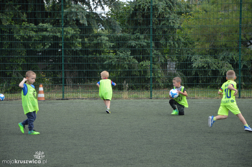 Football Academy Kruszwica trening w lipcu