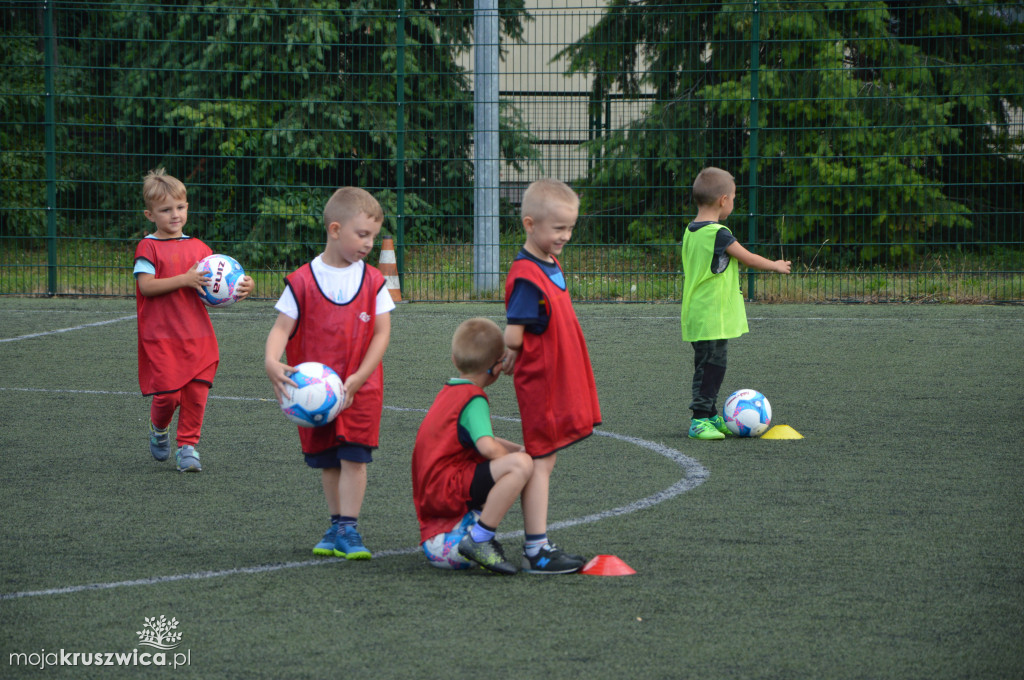 Football Academy Kruszwica trening w lipcu
