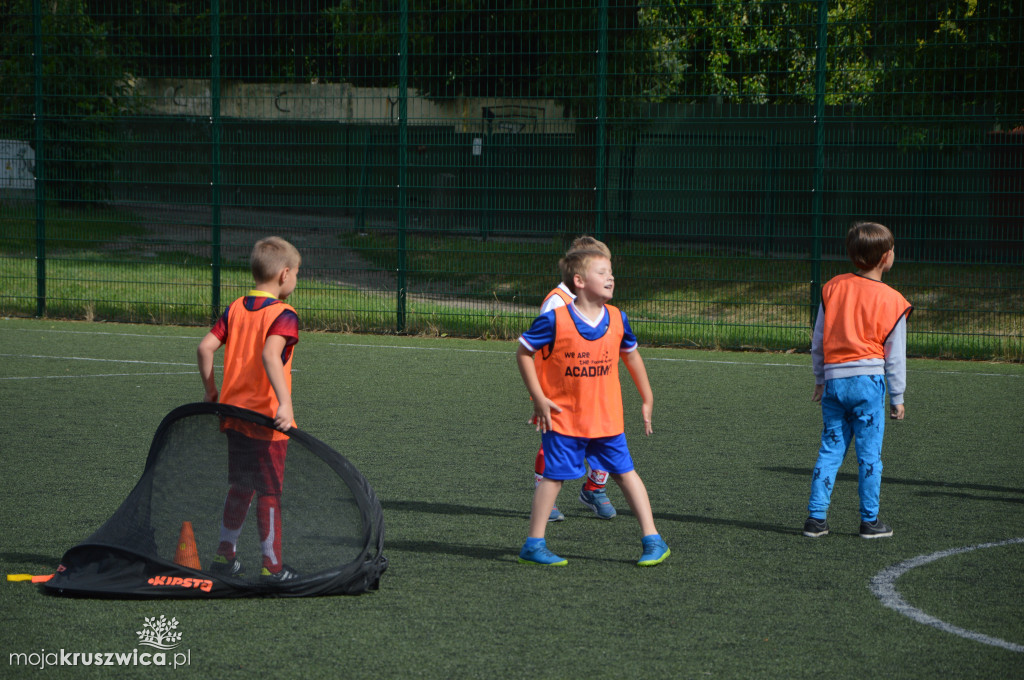 Football Academy Kruszwica trening w lipcu