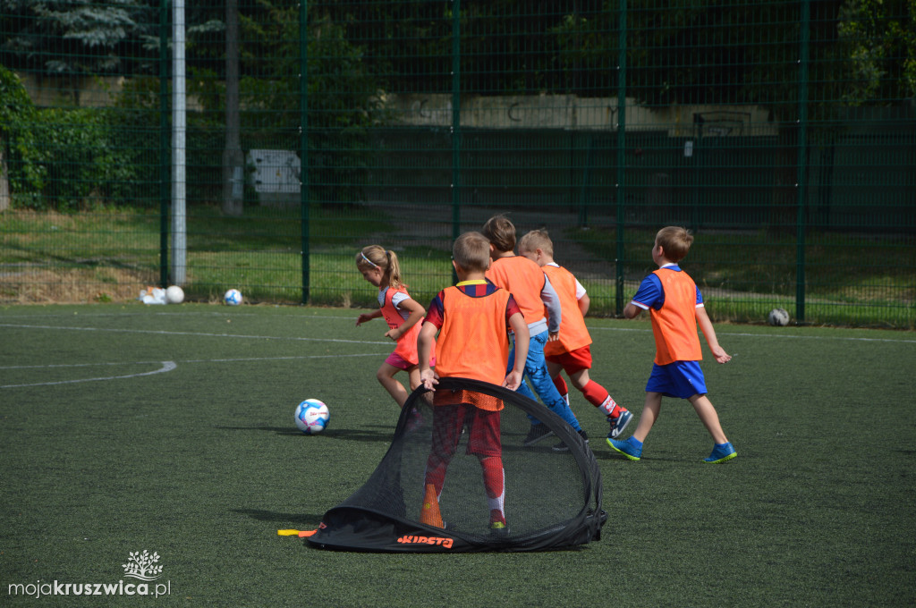 Football Academy Kruszwica trening w lipcu