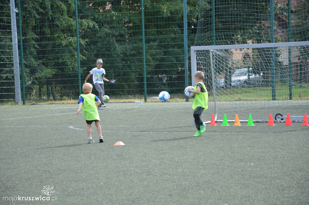 Football Academy Kruszwica trening w lipcu