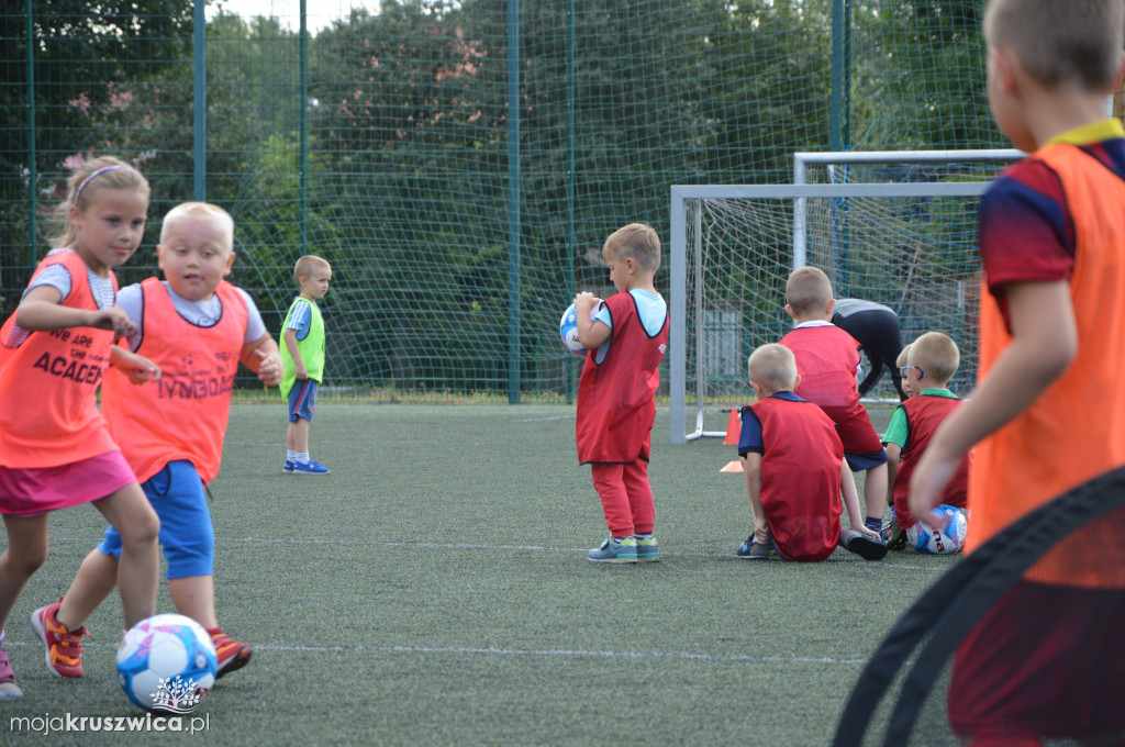 Football Academy Kruszwica trening w lipcu