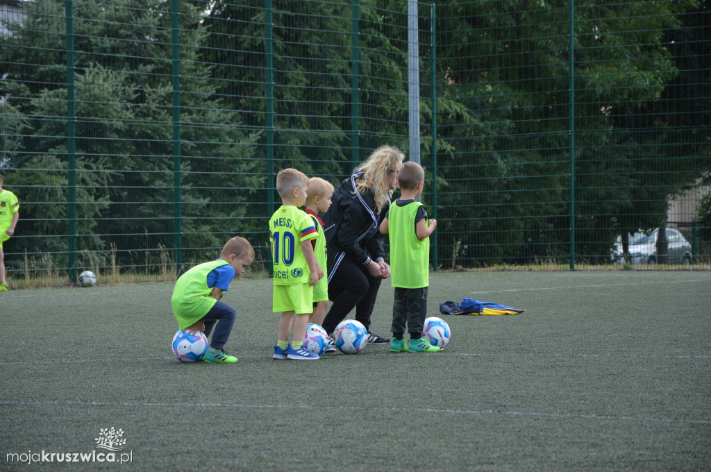 Football Academy Kruszwica trening w lipcu