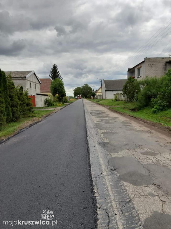 Sołectwo Sokolniki z nową nawierzchnią