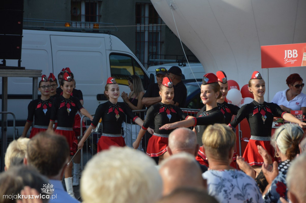 Genialny występ mażoretek z Sompolna i OSP