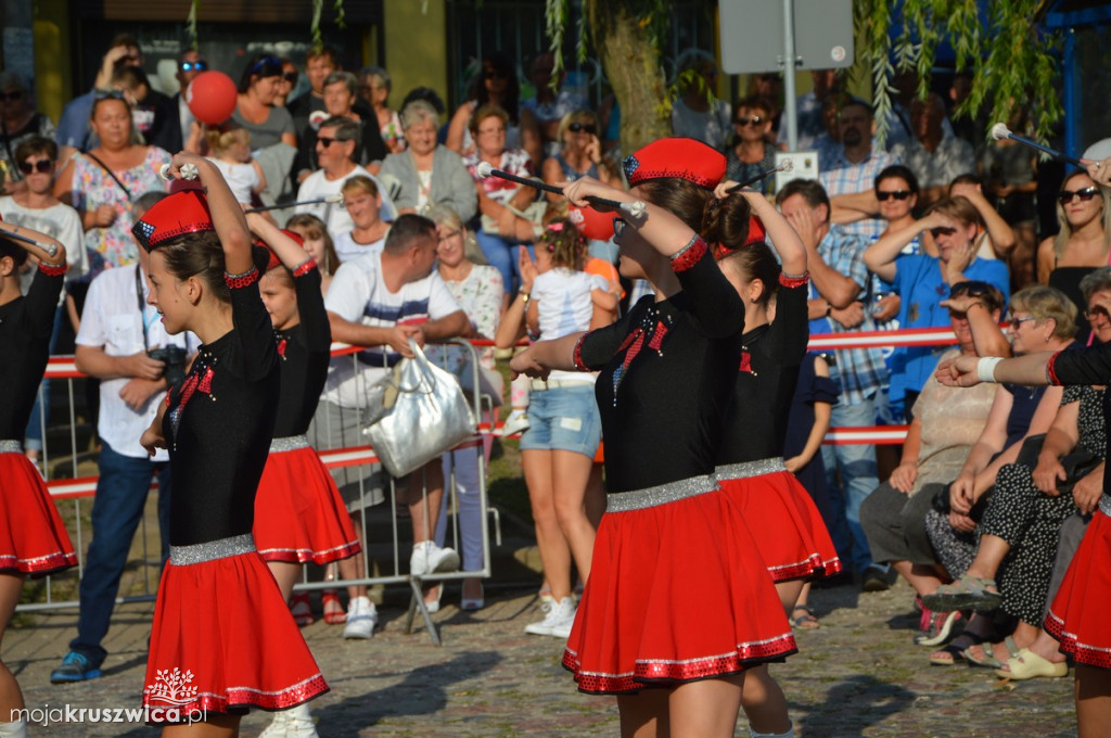 Genialny występ mażoretek z Sompolna i OSP