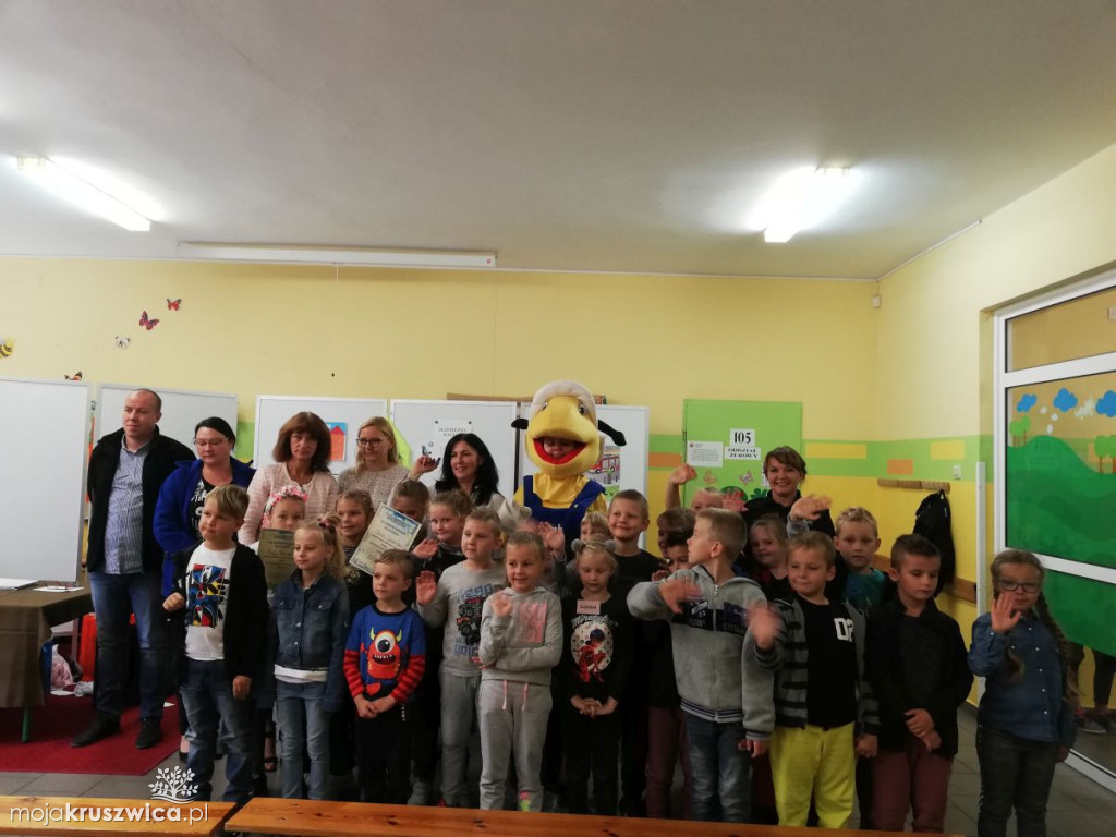 Policjantka z Kruszwicy edukuje dzieci