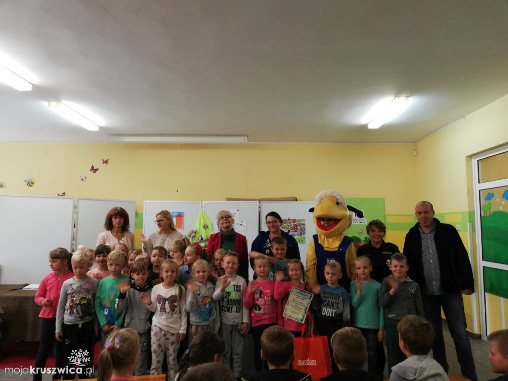 Policjantka z Kruszwicy edukuje dzieci