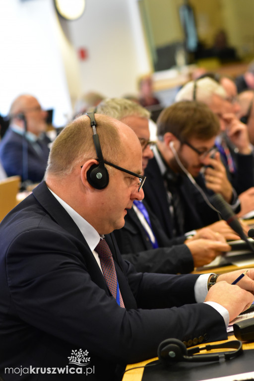 Marszałek Całbecki w Brukseli