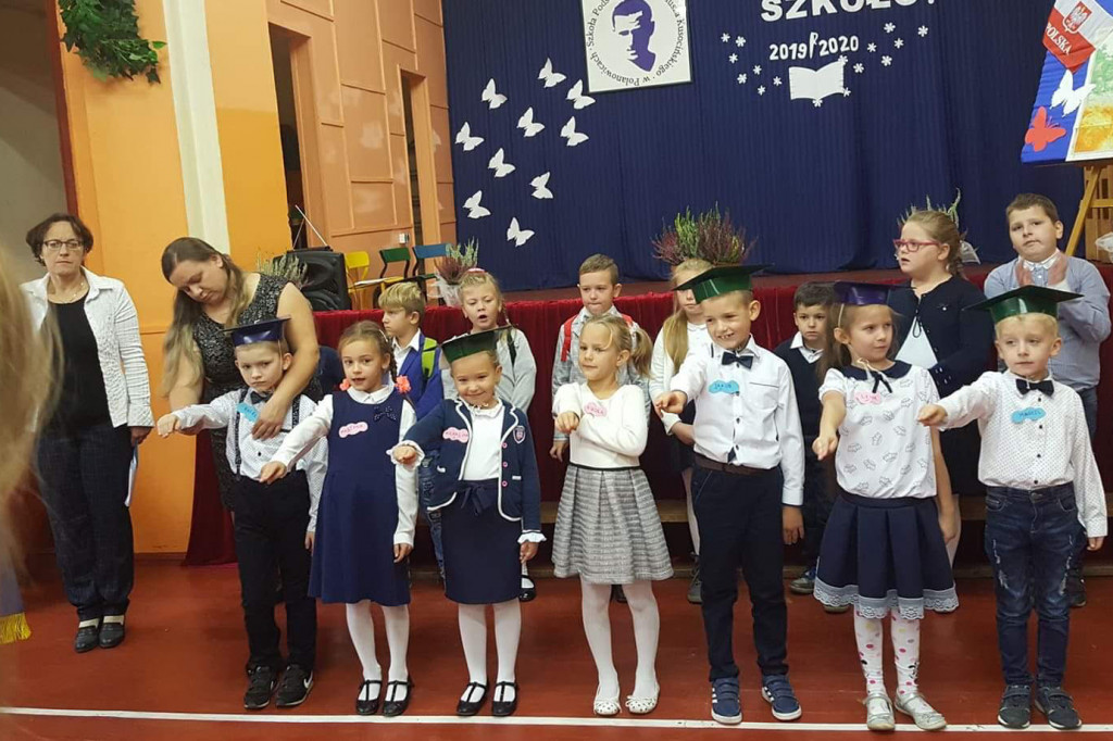 Ślubowanie klas I w Polanowicach