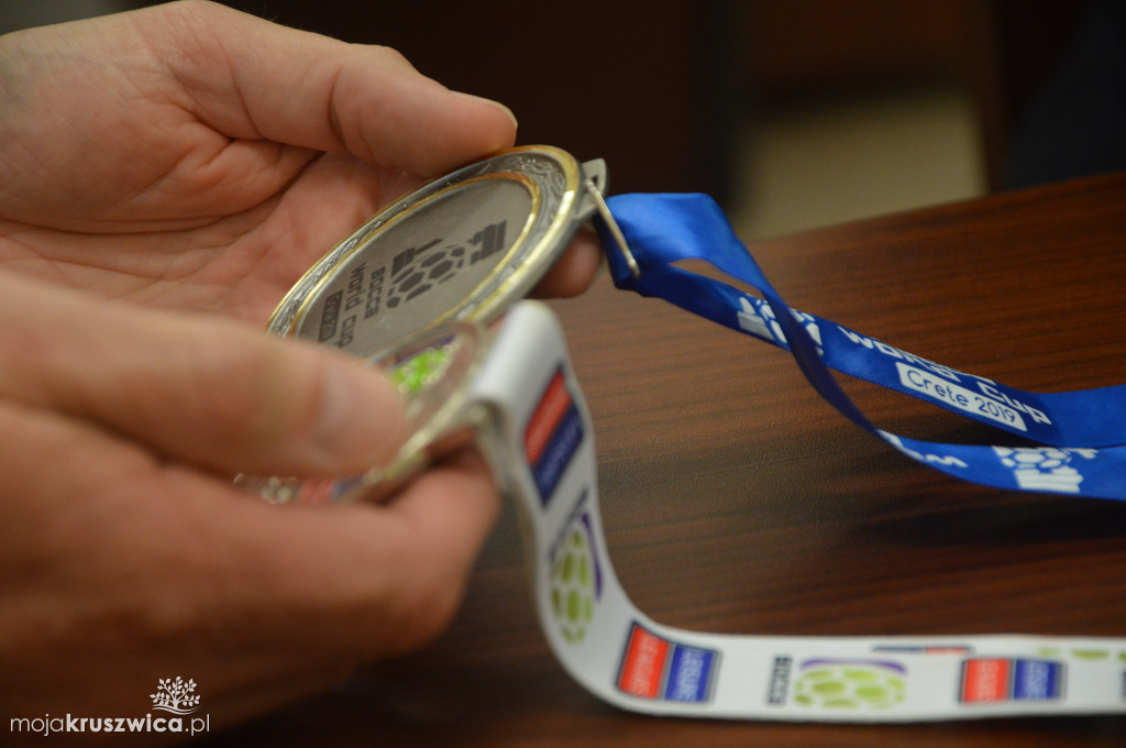Sportowcy u Burmistrza Kruszwicy