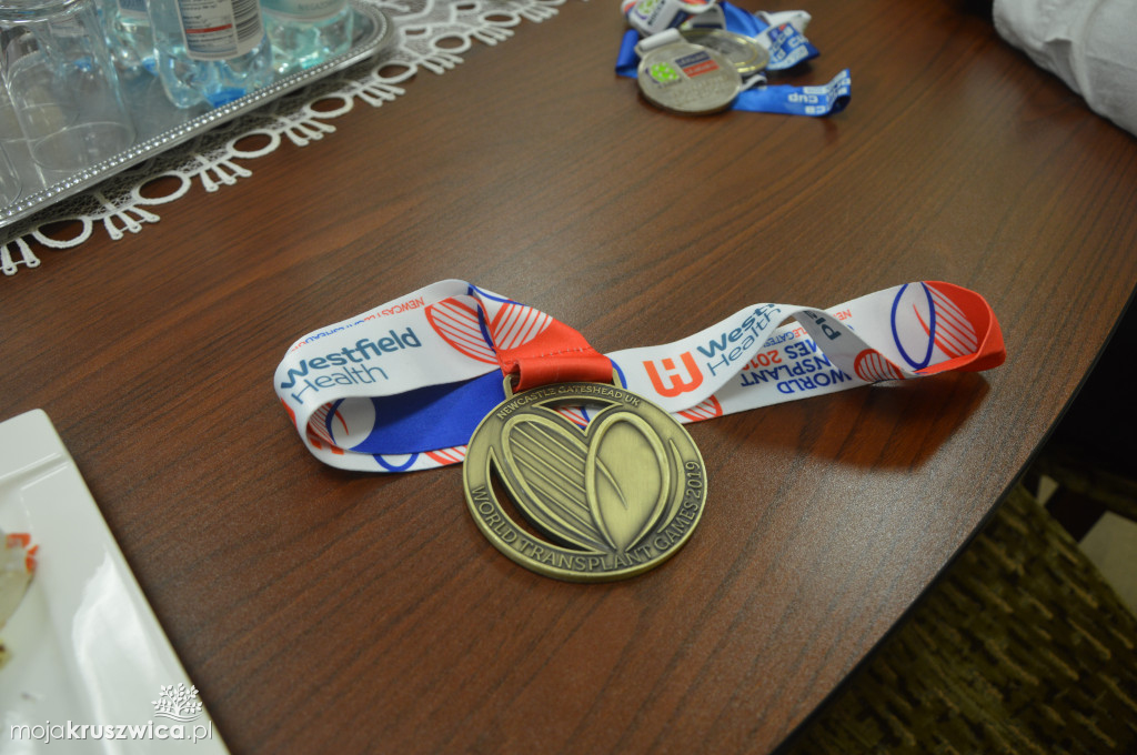 Sportowcy u Burmistrza Kruszwicy