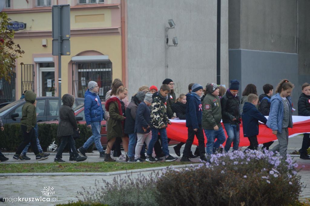 Wspólne śpiewanie Hymnu na Rynku