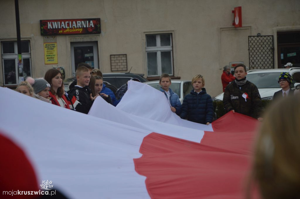 Wspólne śpiewanie Hymnu na Rynku