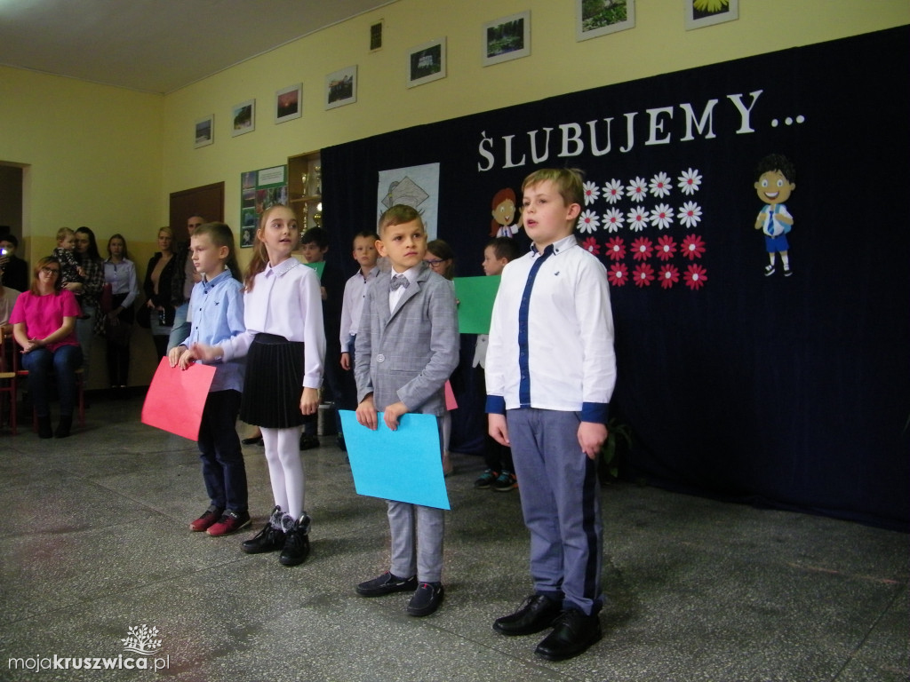 Ślubowanie dzieci w Bachorcach