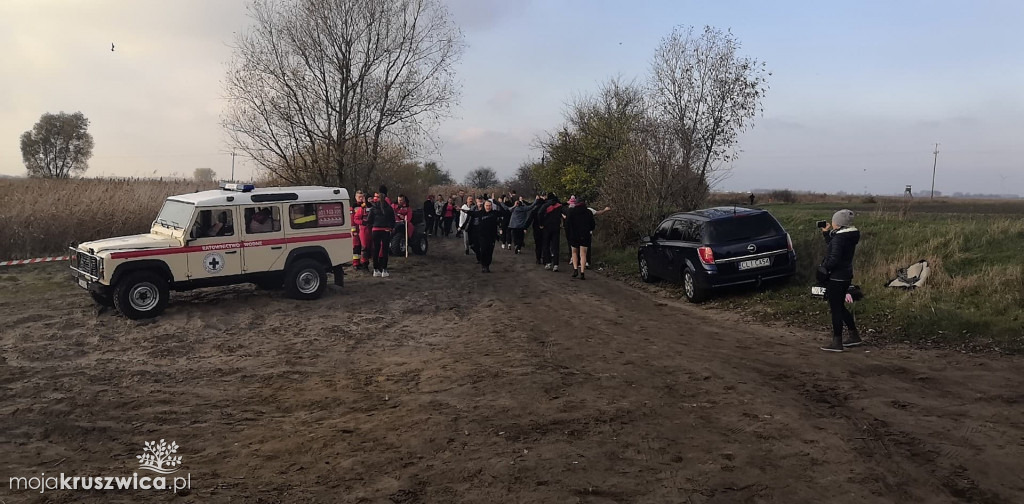 Niedzielne morsowanie nad jeziorem Tryszczyń