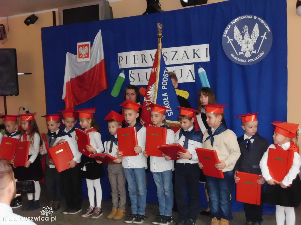 Rusinowo: Pasowanie na ucznia