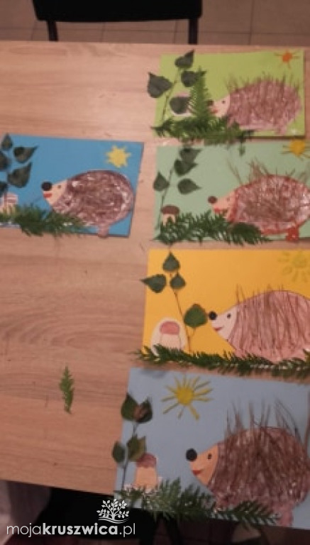 Zajęcia plastyczne w Gocanówku