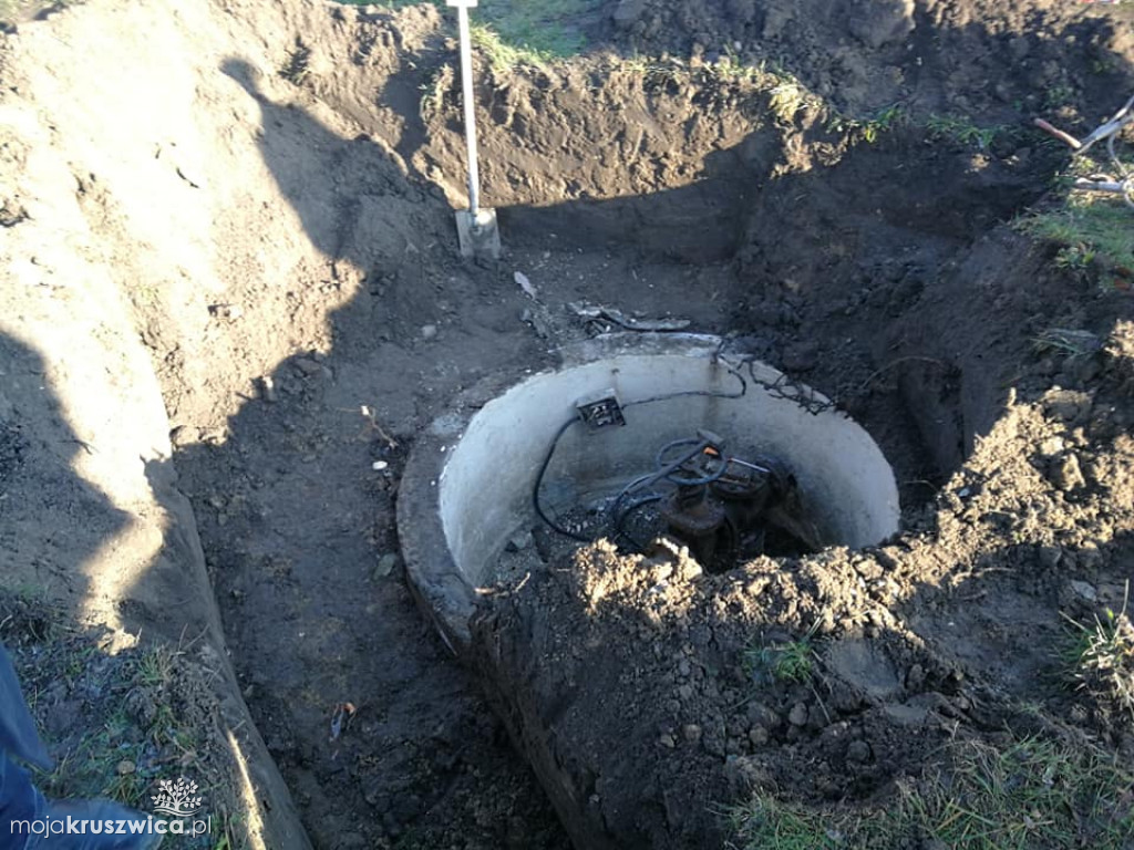 Sokolniki z  obniżoną studnią