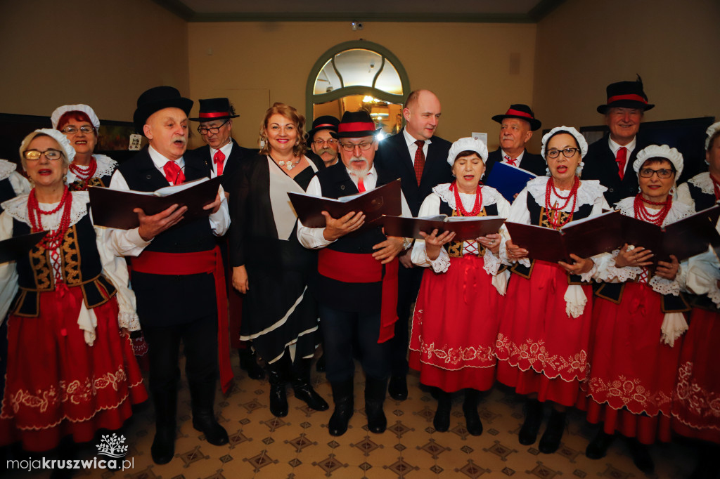 Spotkanie opłatkowe w dworze Artusa