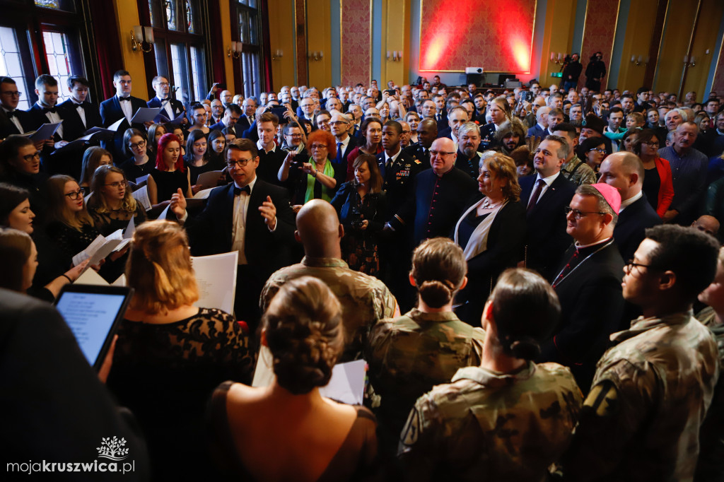 Spotkanie opłatkowe w dworze Artusa