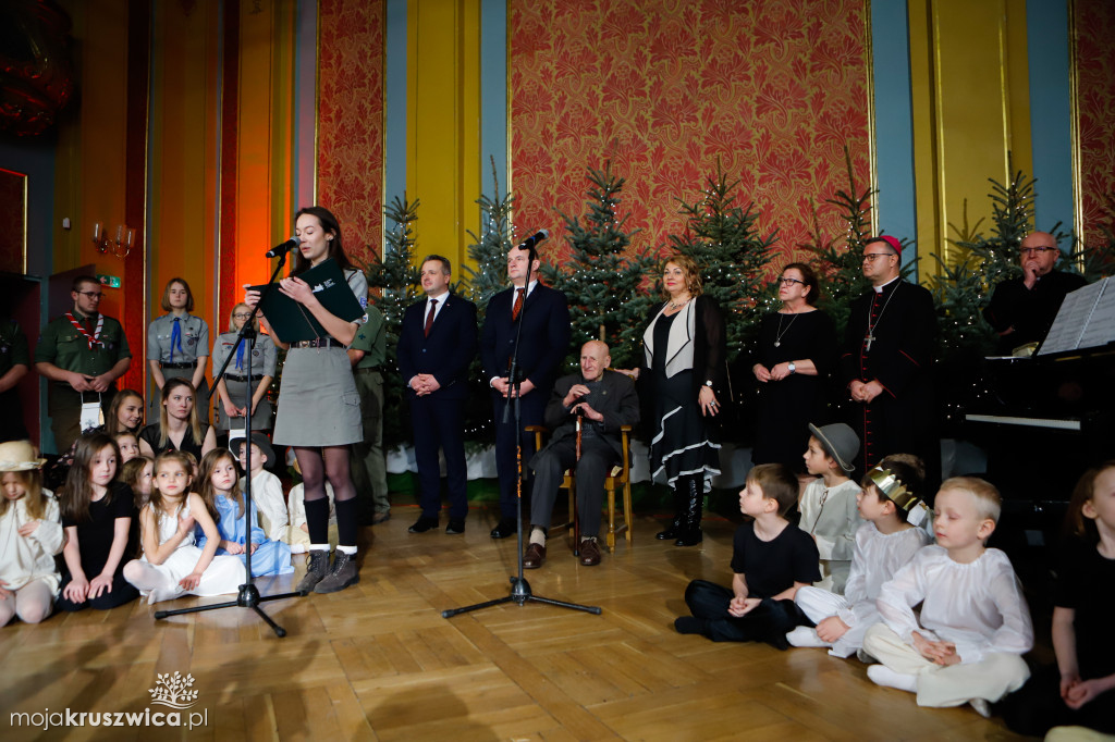 Spotkanie opłatkowe w dworze Artusa