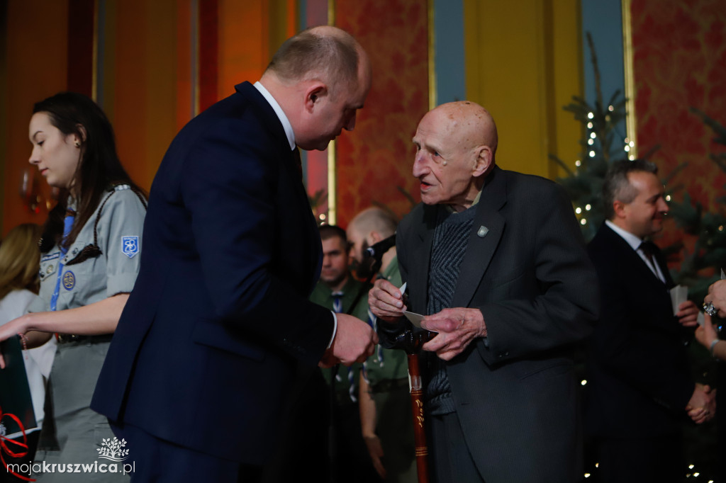 Spotkanie opłatkowe w dworze Artusa