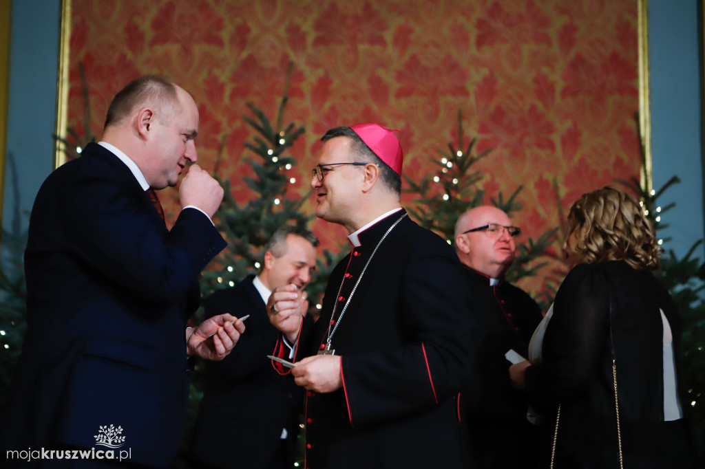 Spotkanie opłatkowe w dworze Artusa