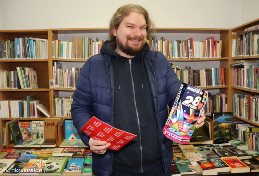 Kiermasz książek w bibliotece