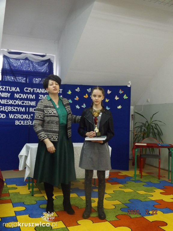 Głośnie i pięknie czytali w Woli Wapowskiej