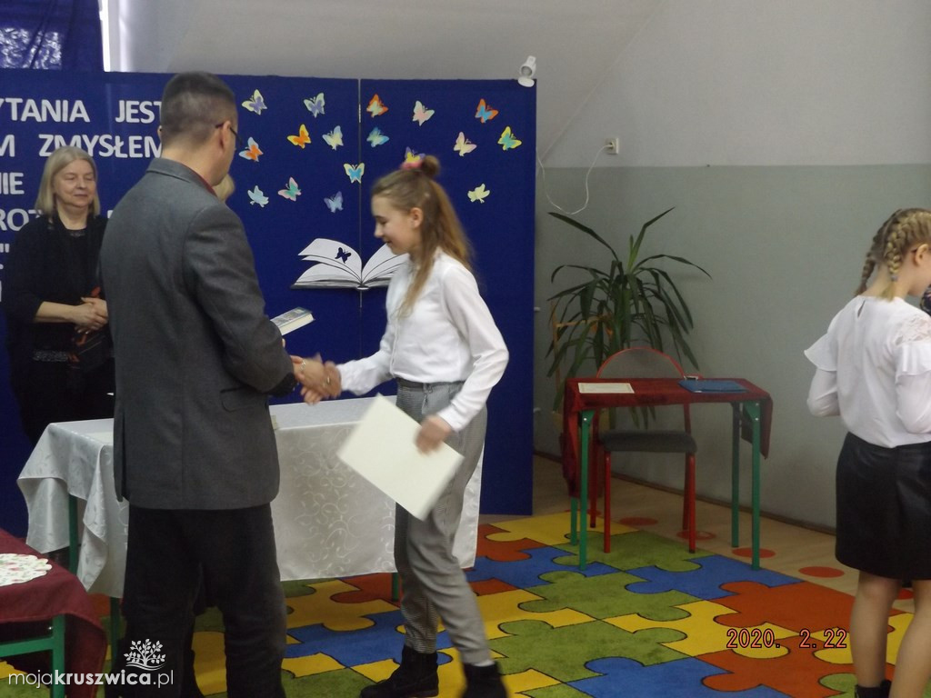 Głośnie i pięknie czytali w Woli Wapowskiej
