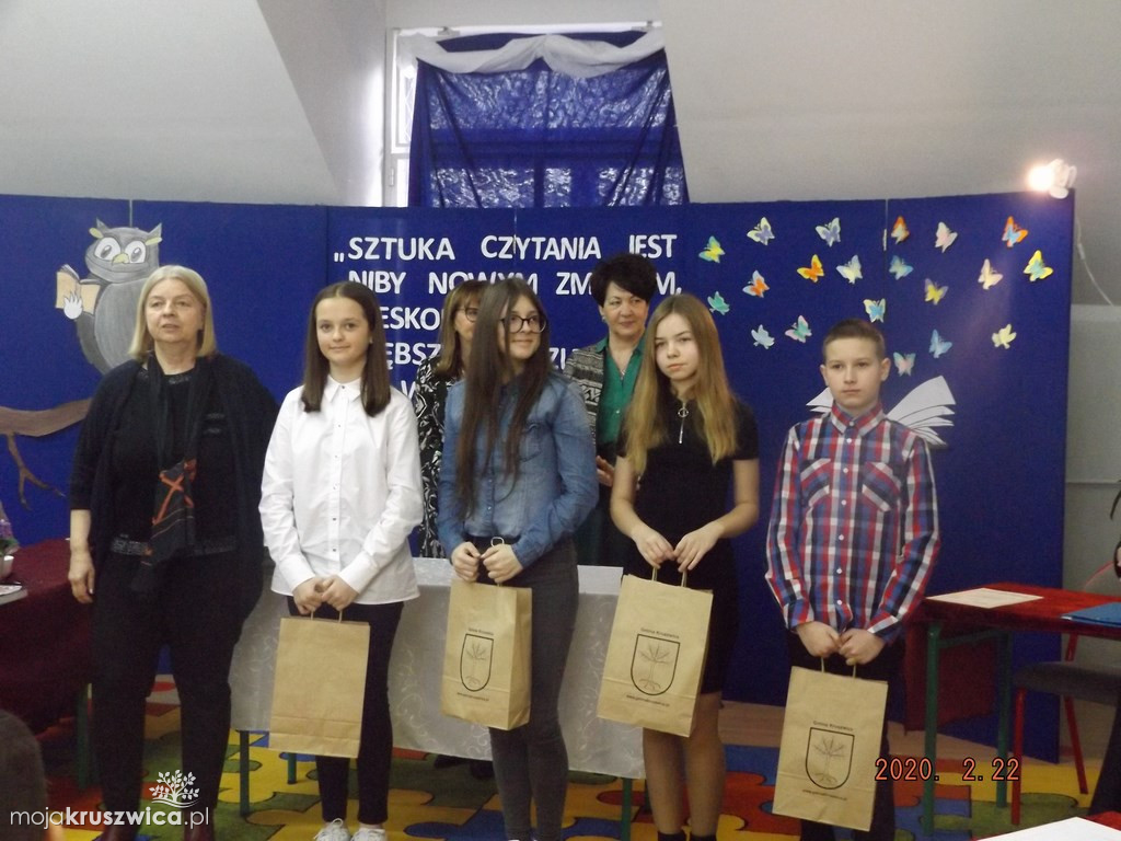 Głośnie i pięknie czytali w Woli Wapowskiej