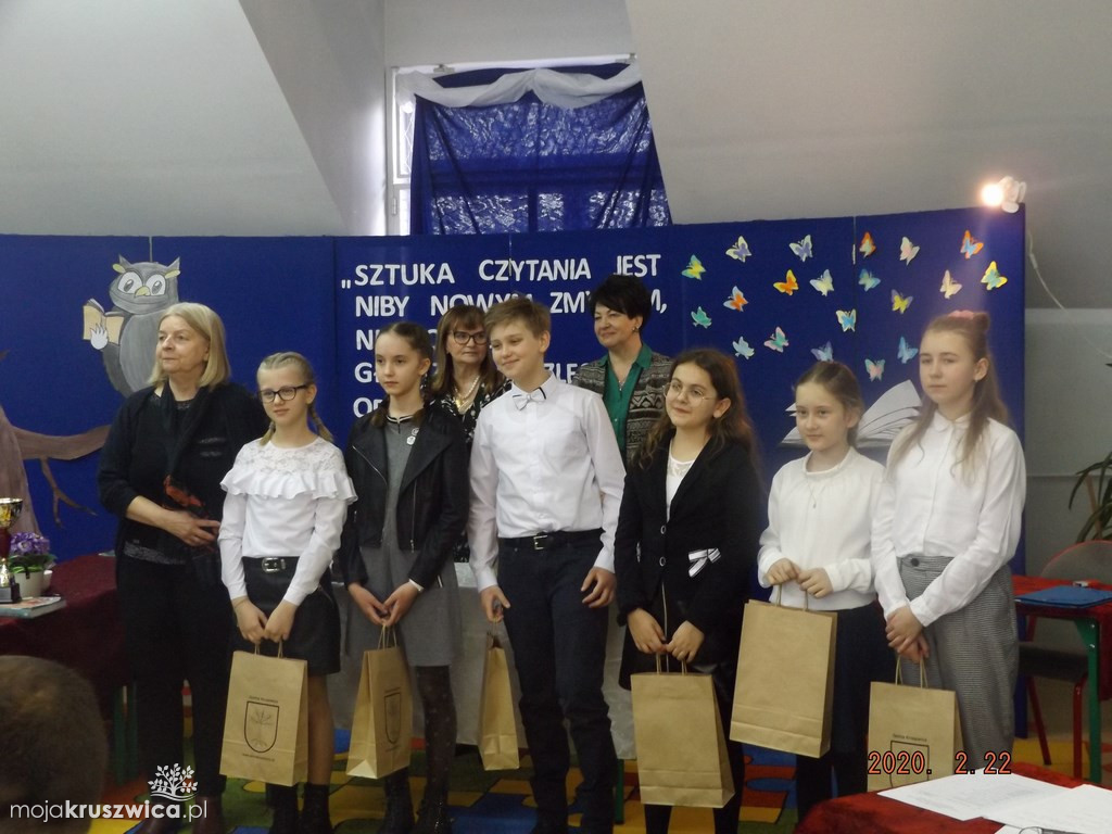 Głośnie i pięknie czytali w Woli Wapowskiej