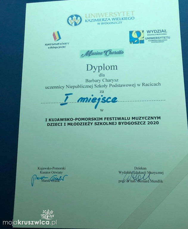 Sukces uczennic SP nr 1 i NSP Racice