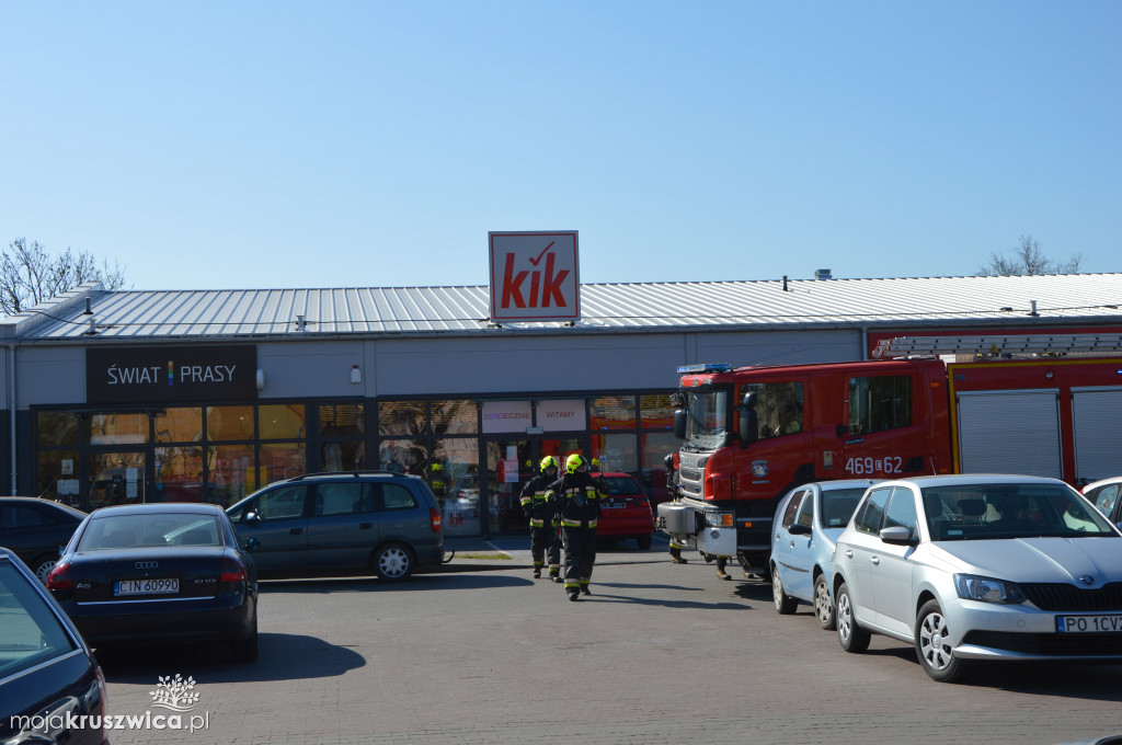Zadymienie auta na Kościuszki
