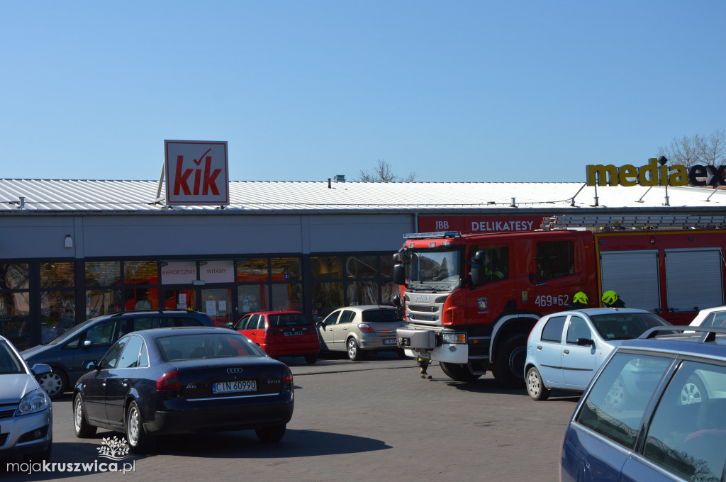 Zadymienie auta na Kościuszki