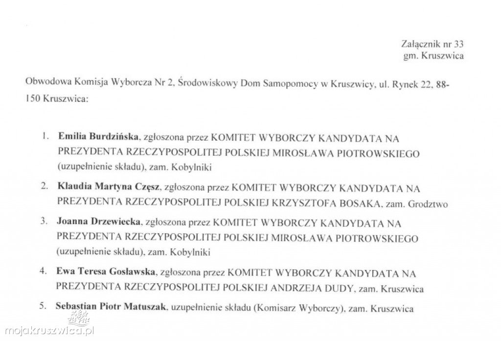 9 komisji OKW powołanych