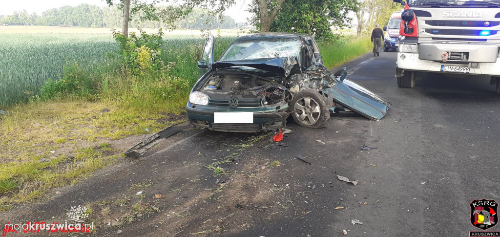 Wypadek na drodze Szarlej-Karczyn