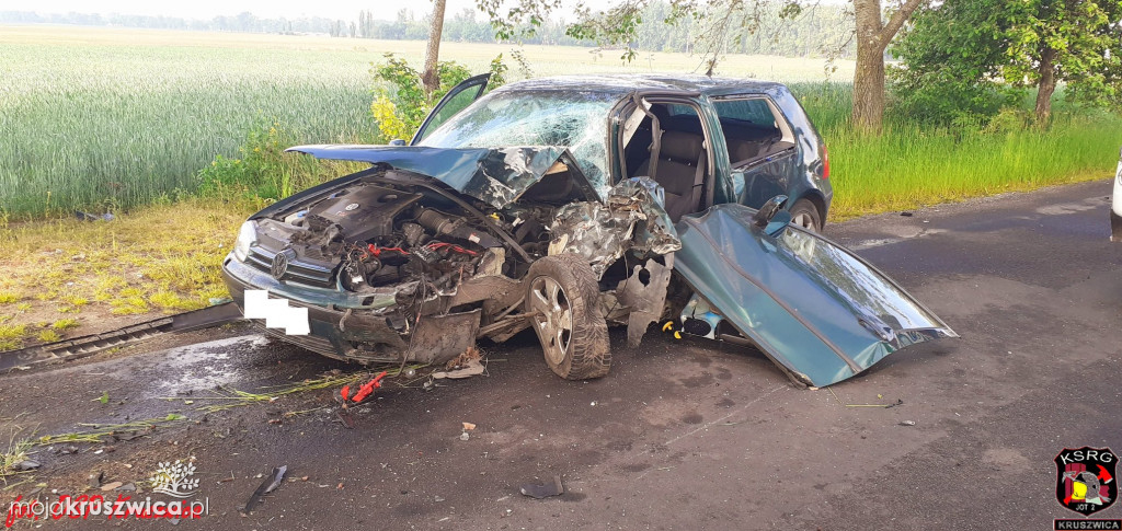 Wypadek na drodze Szarlej-Karczyn