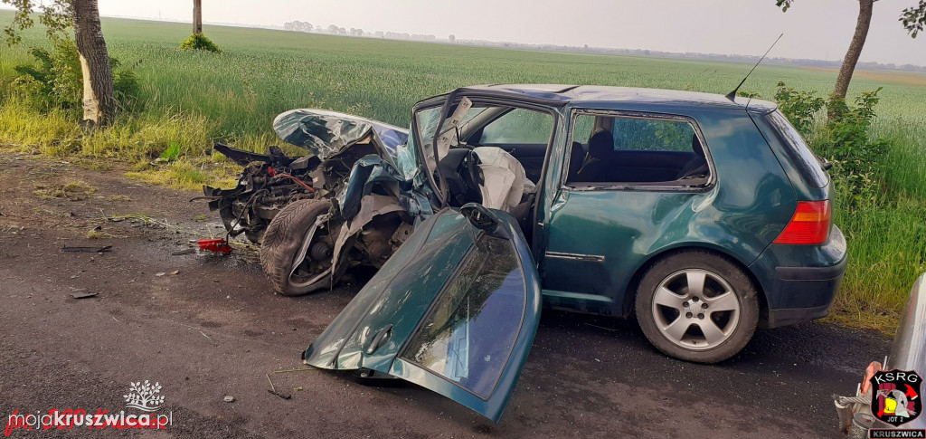 Wypadek na drodze Szarlej-Karczyn