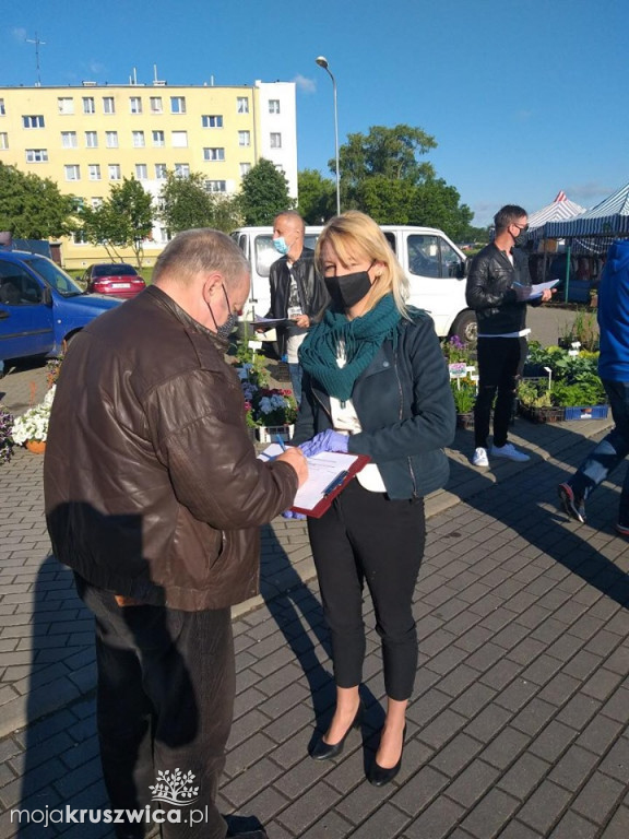 Zbierali podpisy pod kandydaturą Rafała Trzaskowskiego