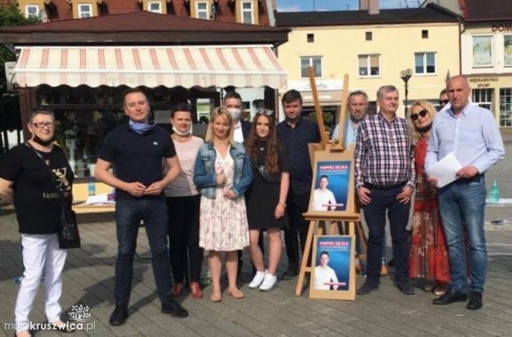 Zbierali podpisy w regionie