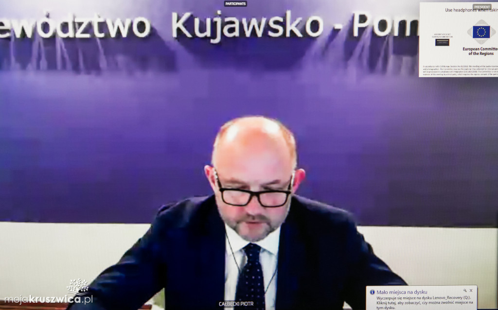 Marszałek Piotr Całbecki sprawozdawcą opinii Komitetu Regionów
